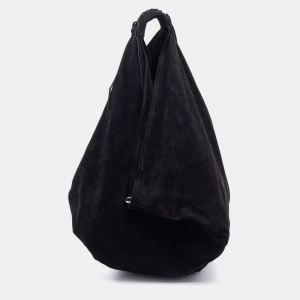 Maison Martin Margiela Black Suede Hobo