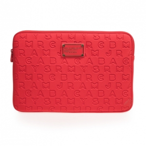Marc by Marc Jacobs Red Dreamy Logo 11 Laptop Case