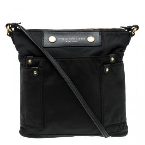 Pre Owned Marc by Marc Jacobs Black Nylon Preppy Sia Crossbody Bag