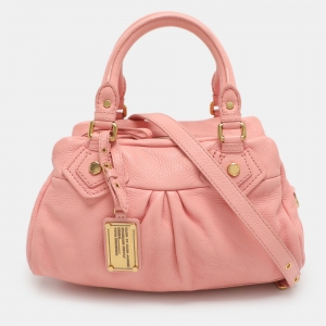 مملوكة مسبقًا Marc by Marc Jacobs Classic Q Groovee Pink Leather Satchel