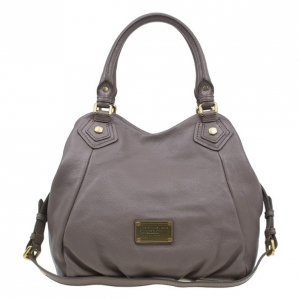 Pre Owned Marc by Marc Jacobs Beige Leather Classic Q Francesca Tote