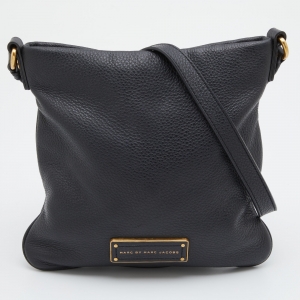 Marc by Marc Jacobs Black Leather Too Hot To Handle Sia Crossbody Bag