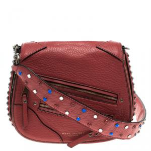 Marc Jacobs Red Leather Pretty Young Thing Crossbody Bag