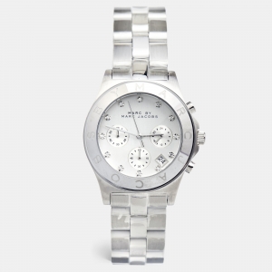  Marc By Marc Jacobs Silver Stainless Steel Blade MBM3100 Women's Wristwatch 41 mm