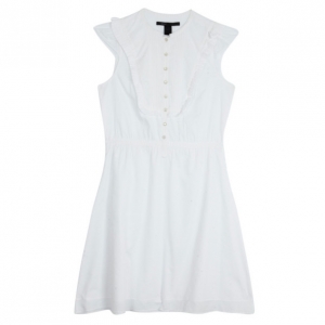Marc Jacobs White Cotton Dress M