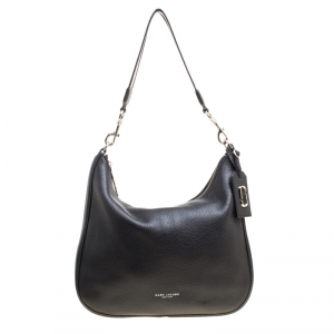 Marc Jacobs Black Leather Ghotham Hobo