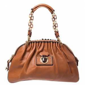 Marc Jacobs Tan Leather Capra Satchel
