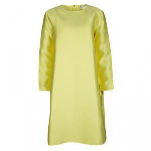 Max Mara Yellow Long Sleeve Dress M