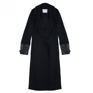 Pre Owned Max Mara Grey Cashmere Coat L