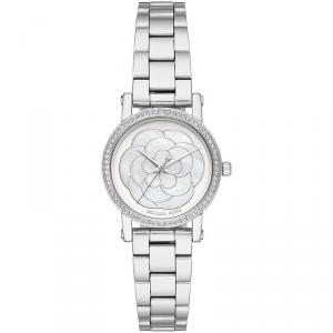 Pre Owned Michael Kors MOP Stainless Steel Petite Norie MK3891 Women's Wristwatch 28MM