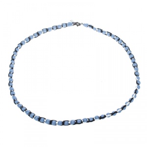 Missoni Blue Roped Ball Long Necklace