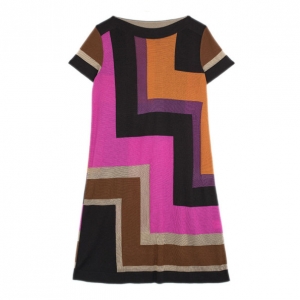 Missoni Color Block Dress XL