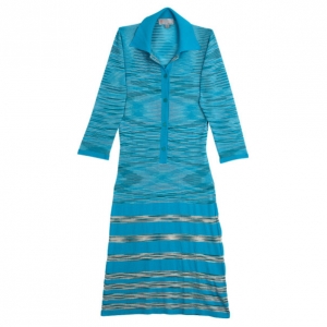 Missoni Blue Striped Dress