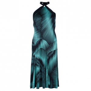 Pre Owned Missoni Printed Halterneck Dress L