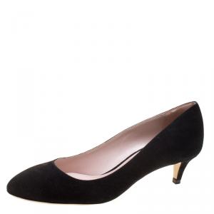 Miu Miu Black Suede Pumps Size 37