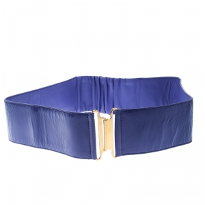 Miu Miu Purple Patent  Leather Waist Belt 85 CM