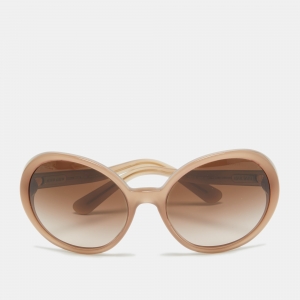 Miu Miu Brown Gradient  SMU 08N Oversized Sunglasses