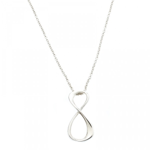 Pre Owned Montblanc UNICEF Infiniment Vôtre Pendant Sterling Silver Necklace