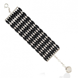 Pre Owned MontBlanc Black Onyx Bracelet