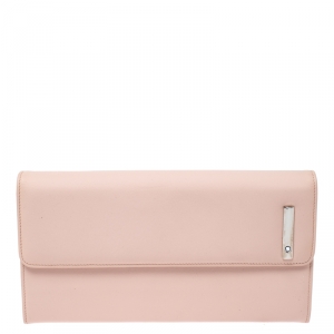 Montblanc Rose Pink Leather Lady Star Continental Wallet