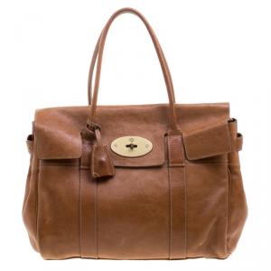 Mulberry Brown Leather Bayswater Satchel