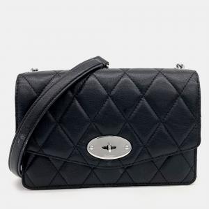 Mulberry Black Leather Small Dali Crossbody Bag