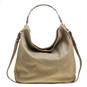 Mulberry Light Green Leather Evelina Hobo