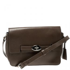 Mulberry Brown Leather Bayswater Shoulder Bag 