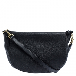 Mulberry Black Leather Flap Shoulder Bag