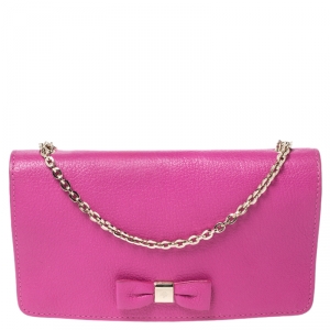 Mulberry Fuschia Leather Crossbody Bag