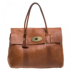 Mulberry Brown Leather Bayswater Satchel