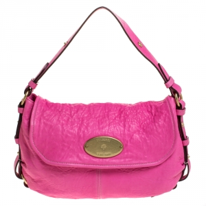 Mulberry Pink Leather Small Hayden Hobo