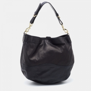 Mulberry Black Leather Hobo