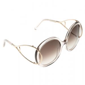 مملوكة مسبقًا نظارة شمسية كلوي CE 703S جاكسون بني/شفاف كبيرة
