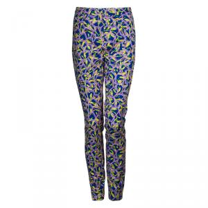Peter Pilotto Multicolor Printed Cotton Trousers M