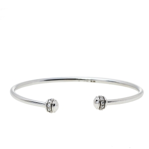 Piaget Possession Diamond 18K White Gold Cuff Bracelet 15