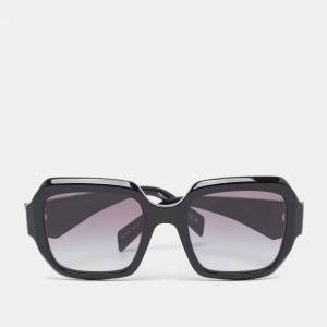 Prada Black Gradient SPR 28Z Square Sunglasses