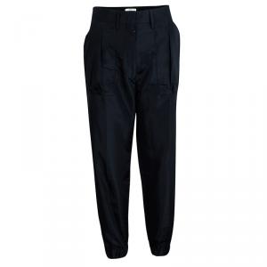 Prada Navy Blue Jersey Jogger Pants S