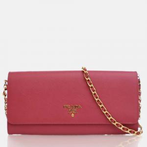 Prada Saffiano Wallet On Chain