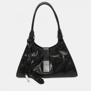 Pre Owned Prada Handbag Hobo Bag Medium Black