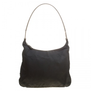 Pre Owned Prada Black Nylon Shoulder Bag