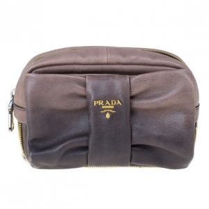 Prada Leather Cosmetic Pouch