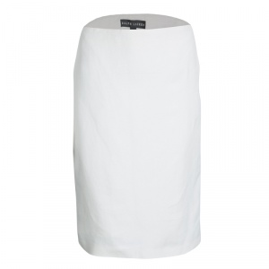 Ralph Lauren Cream Pencil Skirt L