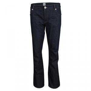 Red Valentino Indigo Dark Wash Denim Straight Fit Jeans L