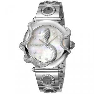 Roberto Cavalli MOP Stainless Steel RV2L020M0041 Women's Wristwatch 36MM