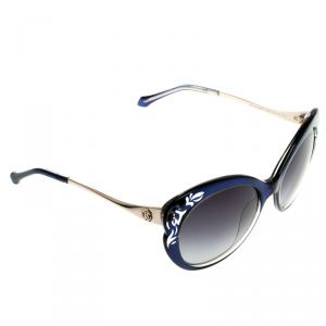 مملوكة مسبقًا Roberto Cavalli Blue Homam 900S Cat eye Sunglasses