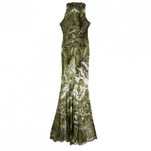 Roberto Cavalli Printed Skirt Set M