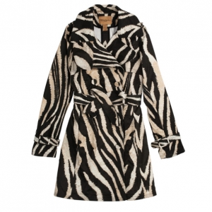 Roberto Cavalli for H&M Sheep Leather Print Trench Coat
