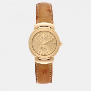 Rolex Cellini Yellow Gold Champagne Anniversary Dial Ladies Watch