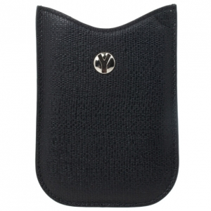 Yves Saint Laurent Black Leather Ycon Blackberry Cover